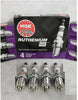 NGK RUTHENIUM HX Spark Plugs LTR5AHX 90220 Set of 4