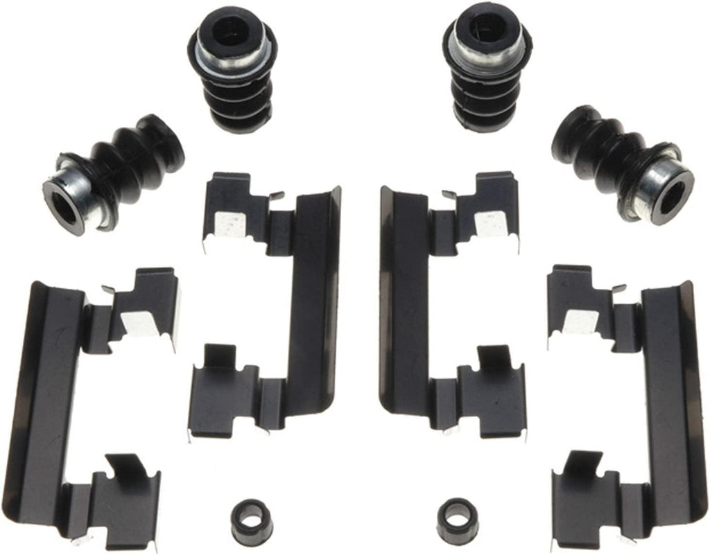 Gold 18K1567X Front Disc Brake Caliper Hardware Kit with Clips, Seals, and Bushings