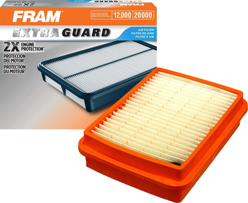 Extra Guard Rigid Rectangular Panel Engine Air Filter Replacement, Easy Install W/Advanced Engine Protection and Optimal Performance, CA4778