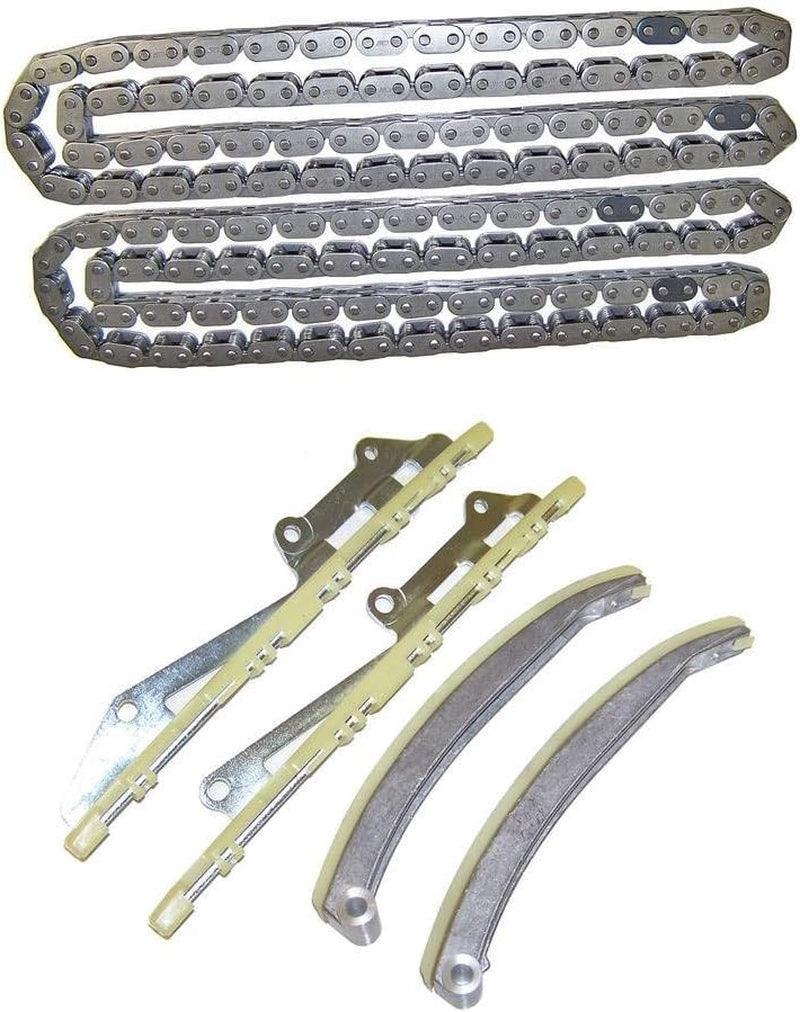 DNJ TK4154 Timing Chain Kit for 2001-2004 Ford Mustang 4.6L SOHC V8 16V 281Cid