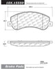 Centric Front Disc Brake Pad for Amarok, Transit (102.15550)