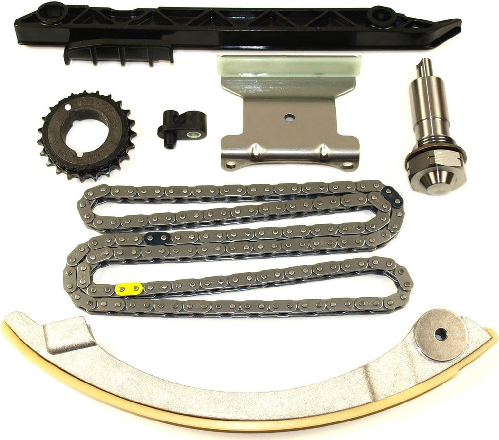 9-4201SA Timing Chain Kit Contains: Crankshaft Sprocket Timing Chain Chain Guide(2) Tensioner Guide Chain Tensioner Timing Gear Oiler Engine Timing Chain Kit