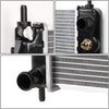 OEM-RA-2850 OE Style Aluminum Core Radiator Compatible with 06-11 Chevy HHR AT/MT,21-5/8" W X 17-5/16" H X 7/8" D,1-3/8" Inlet / 1-3/8" Outlet