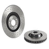 Brembo Front Disc Brake Rotor for A6 Quattro, A6 (09.8841.3X)