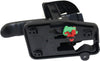 for Ford Explorer Interior Door Handle Rear, Driver Side Textured Black (2002-2005) | with Door Lock Button| Trim:All Submodels