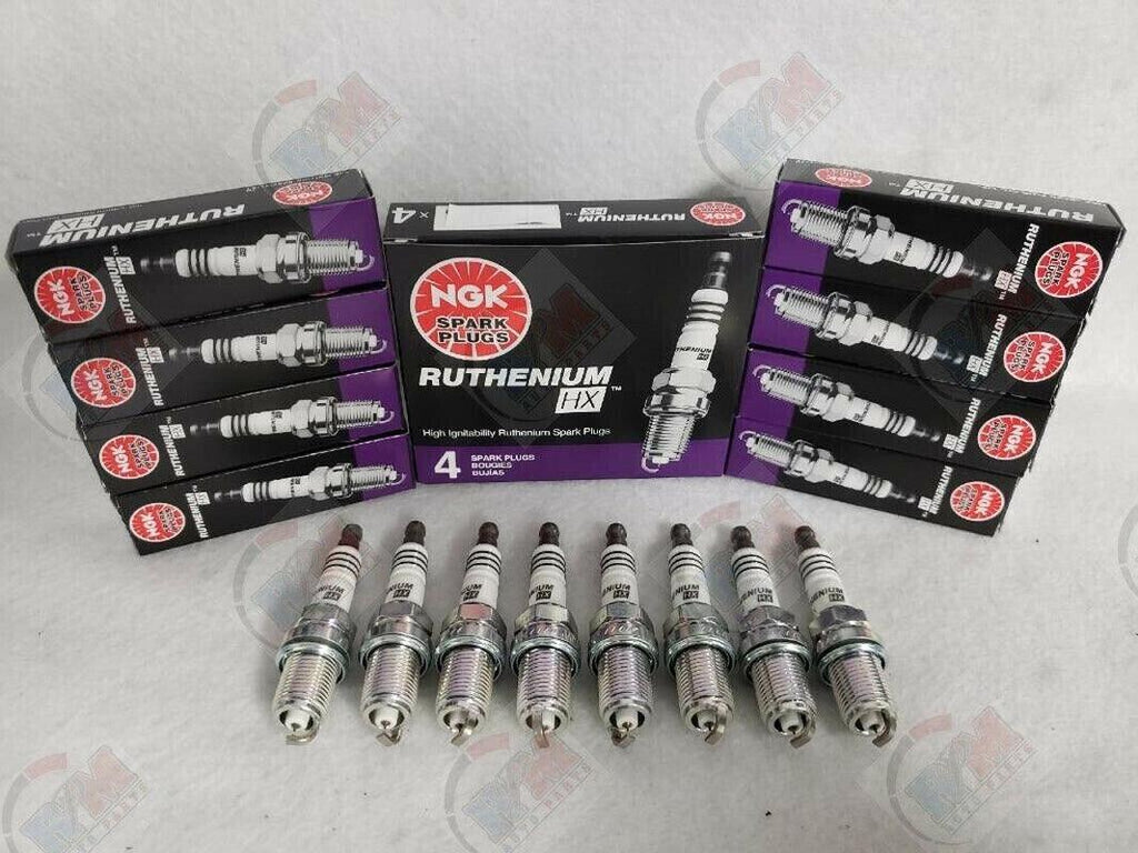 NGK RUTHENIUM HX Spark Plugs TR5AHX 94567 Set of 8