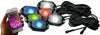 Race Sport Lighting  NEW 6-POD RGB+W Hi-Power Rock Light Complete Kit with Bluetooth APP Controls in Retail Box