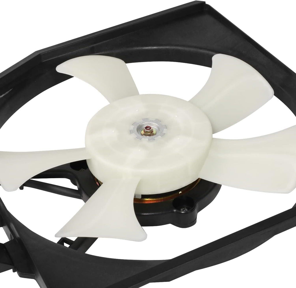 OEM-RF-0781 Factory Style A/C Condenser Fan Assembly Compatible with 1999-2000 Protege