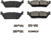17-1790, Z17 Rear Ceramic Brake Pads with Hardware