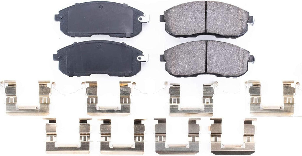 17-815A, Z17 Front Ceramic Brake Pads with Hardware