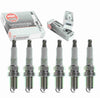 6 Pc NGK V-Power Spark Plugs Compatible with Mitsubishi Montero Sport 3.0L V6 1997-1998