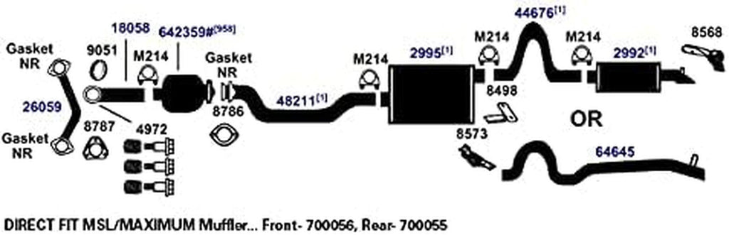 64645 Exhaust Tail Pipe