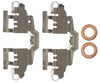 Rear Passenger Side Disc Brake Caliper for Corolla, Matrix, Vibe (FRC12335C)