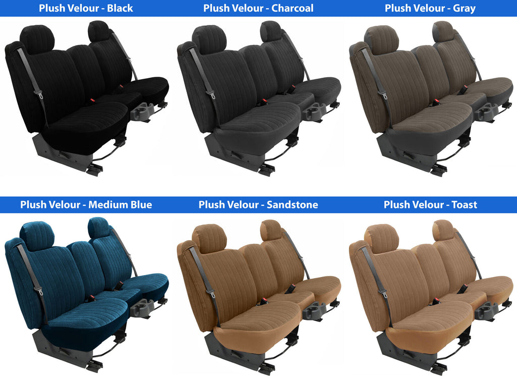 Plush Velour Seat Covers for 2012-2013 Toyota Corolla