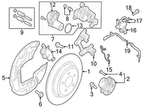 Disc Brake Pad Set BRF-1474