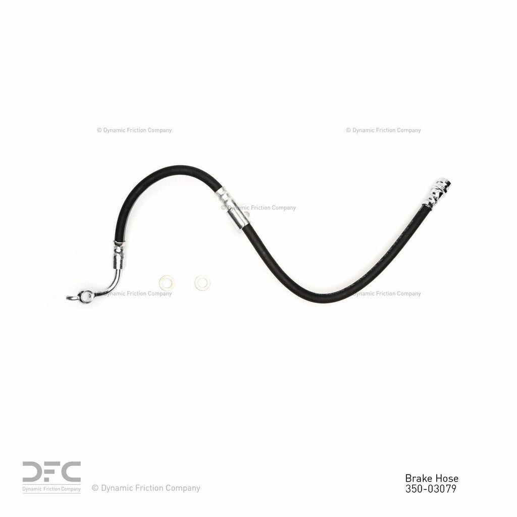 Dynamite Friction Brake Hydraulic Hose for G80, Genesis 350-03079