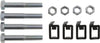 Dorman 03125 Front Exhaust Stud Kit - 3/8-16 X 2-1/2 Inch Compatible with Select Dodge Models