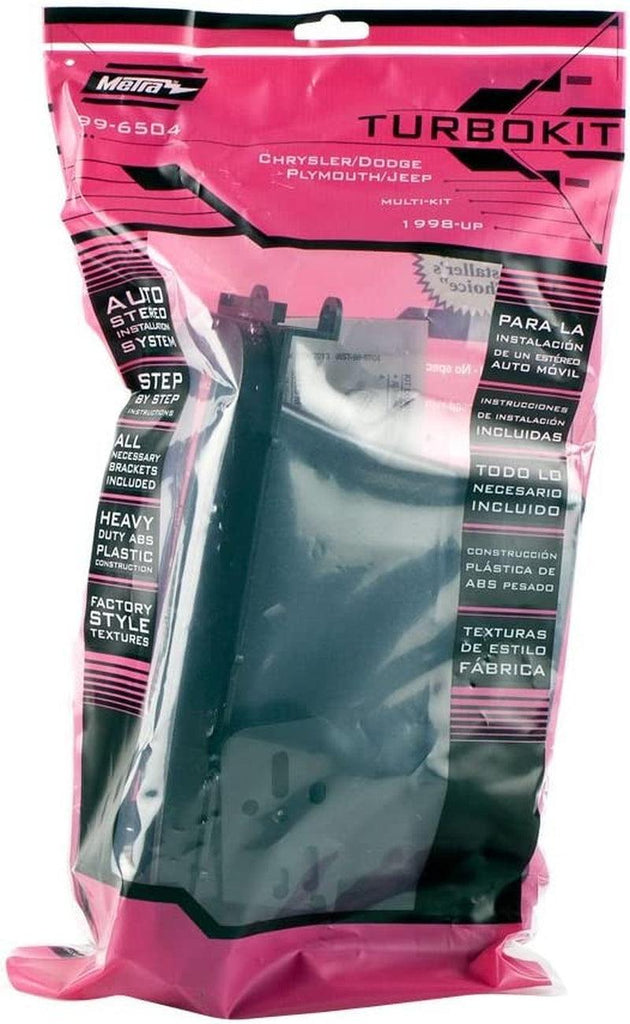 Metra 99-6504 Dash Kit for Chry/Dodge/Jeep 98-Up Iso Only