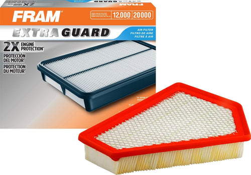 Extra Guard CA10626 Replacement Engine Air Filter for Select Cadillac CTS Model, Provides up to 12 Months or 12,000 Miles Filter Protection