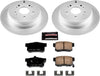 CRK206 Coated Brake Rotor & Ceramic Brake Pads- Rear