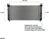 CU2423 Complete Radiator with TOC, without EOC - 34-1/16" Core