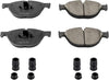 17-1409, Z17 Front Ceramic Brake Pads with Hardware