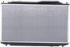 2923 Compatible with HONDA Civic Hybrid 1-Row Plastic Aluminum Replacement Radiator