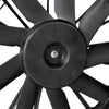 OEM-RF-0047 Factory Style Radiator Cooling Fan Assembly Cooling Efficiency Improved Direct Replacement [Compatible with 07-11 Wrangler Fits 3. 8L Engines]