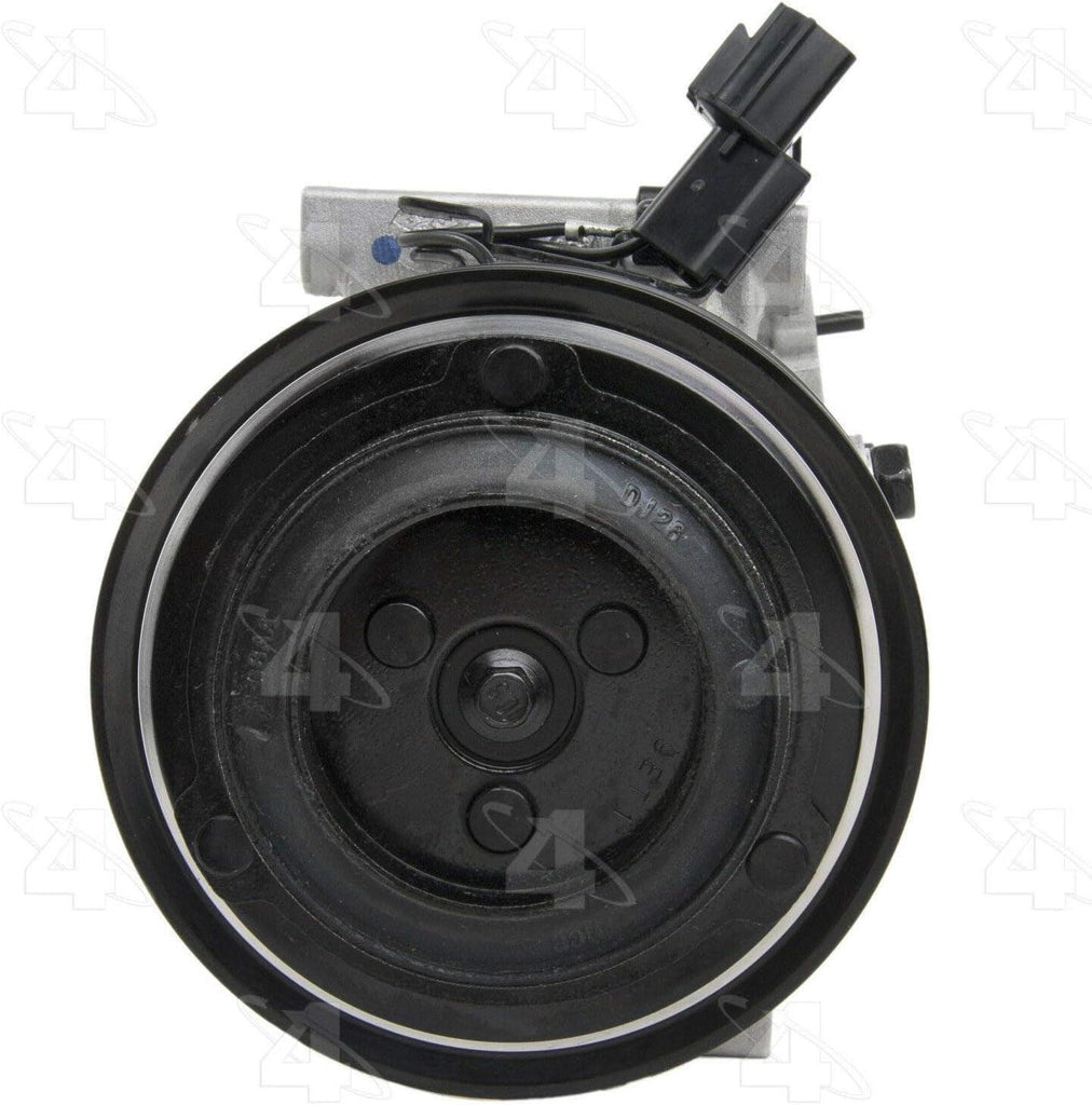 198354 New Halla HCC-VS12 Compressor W/Clutch (198354)