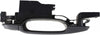 For Toyota Previa Exterior Door Handle Rear, Passenger Side - Side Sliding Door Textured Black (1991-1997) | with Key Hole| Trim: LE/DX