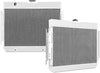 MMRAD-CHE-65X X-Line Performance Aluminum Radiator Compatible with Chevrolet Chevelle 1965-1967 Silver