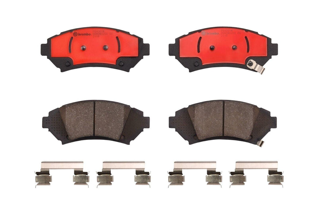 Front Disc Brake Pad Set for Lesabre, Park Avenue, Impala+More (P64001N)