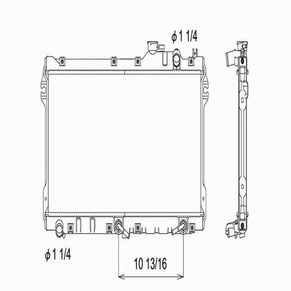 Radiator Fits 2006 Nissan Titan