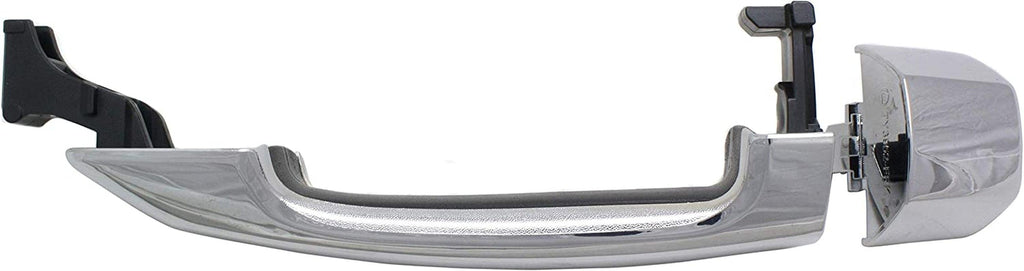 Front or Rear, Passenger or Driver Side Exterior Door Handle Compatible with 2007-2021 Toyota Tundra, Fits 2008-2020 Toyota Sequoia