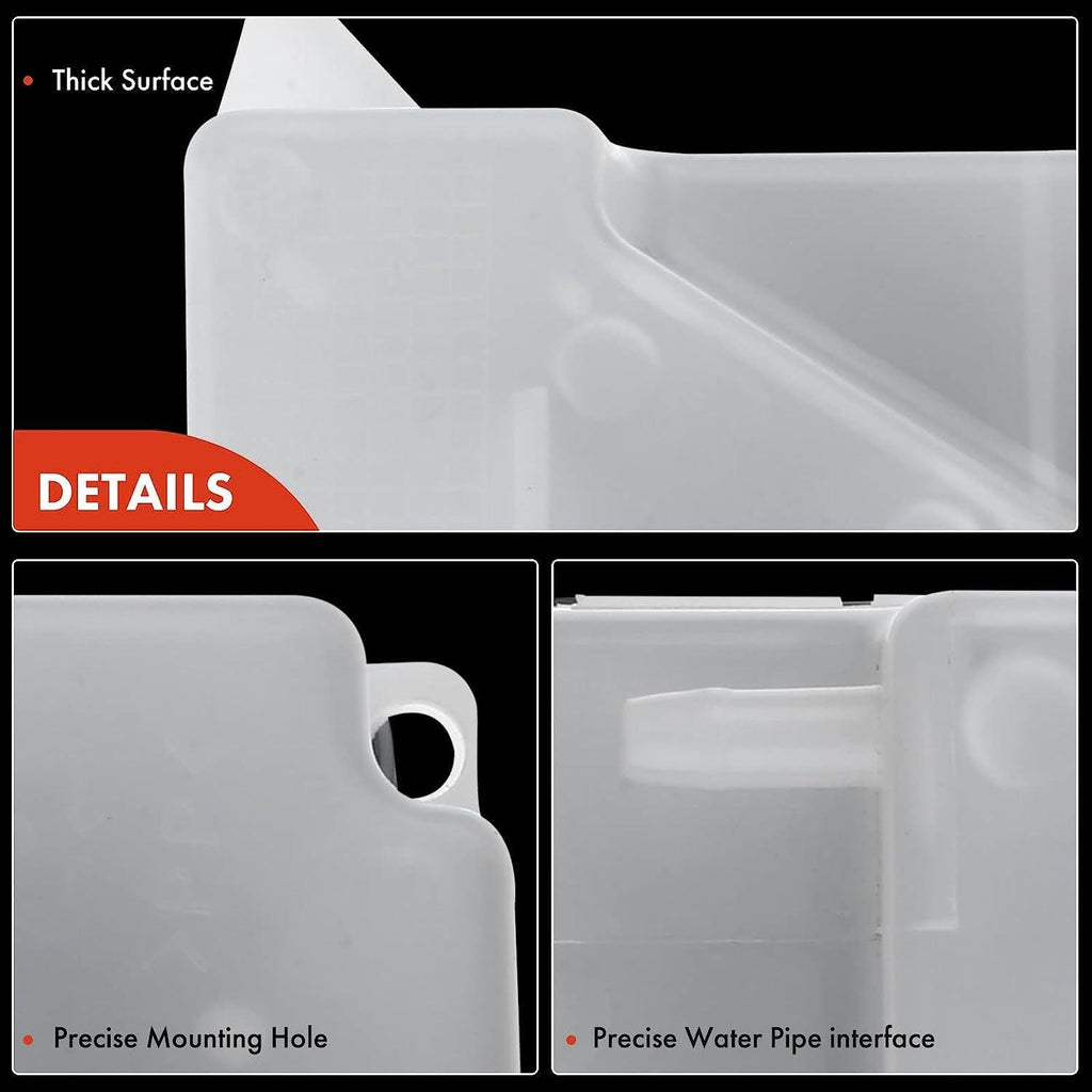 A-Premium Engine Coolant Overflow Recovery Reservoir Tank [W/Cap] Compatible with Hyundai Accent 2006-2011, Kia Rio 2006-2011, Rio5 2006-2011, 1.6L, Replace # 254311G000