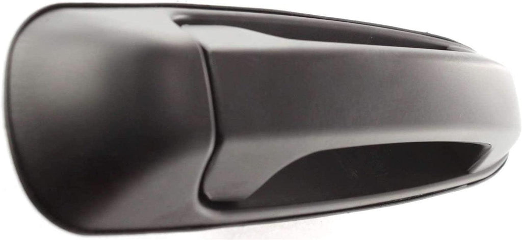 Front and Rear Door Handle Compatible with 1999-2004 Jeep Grand Cherokee outside Set of 4 Smooth Black Passenger and Driver Side