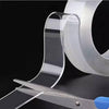 GEMVICADXP Double Sided Adhesive Tape Household Multi-Purpose Removable Instaation Tape, Used for Poster Carpet Tape, Reusable Solid Wa Tape, Transparent Adhesive