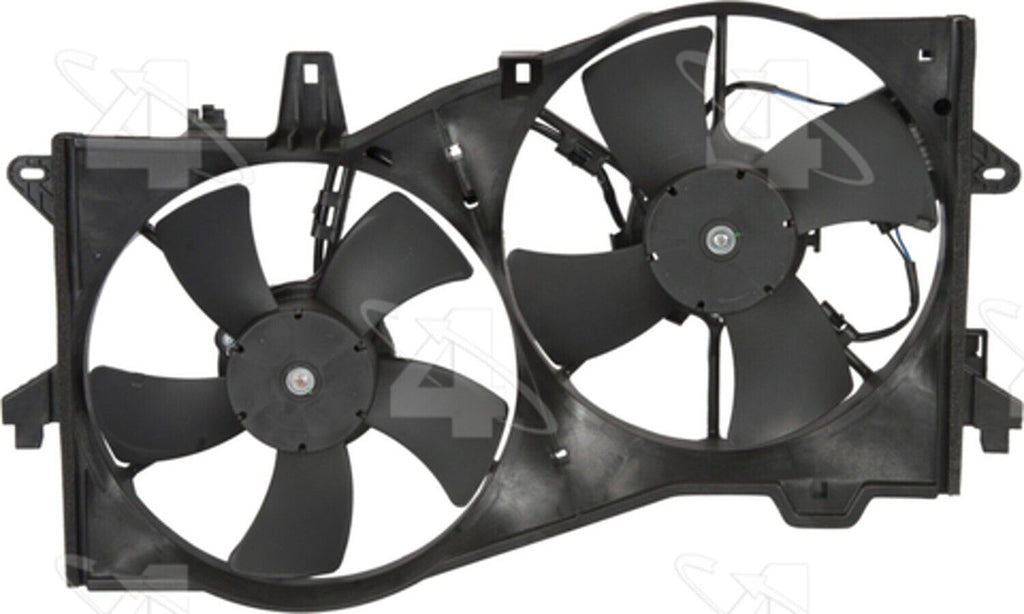 Four Seasons Dual Radiator and Condenser Fan Assembly for 02-04 MPV 76197