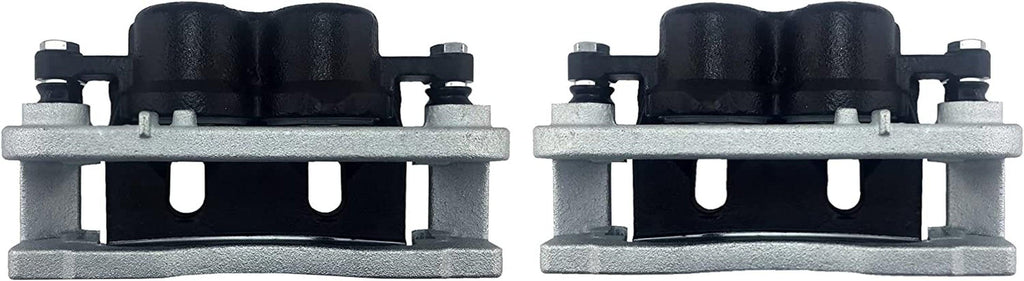 Gold 18FR2246KSD Front Disc Brake Caliper Set with Clips and Washers (Performance Friction Ready Coated)