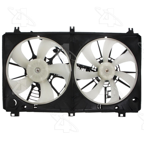 Four Seasons Dual Radiator and Condenser Fan Assembly for 14-15 IS250 76335