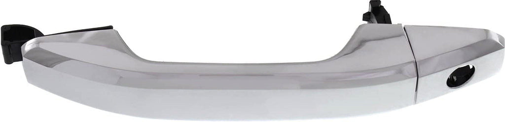 Front Exterior Door Handle Set of 2 Compatible with 2014-2018 Chevrolet Silverado 1500 and 2015-2018 Silverado 2500 HD Chrome Driver and Passenger Side