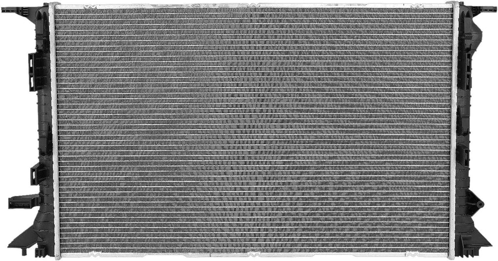 OEM-RA-13276 2-Row Aluminum Core Radiator Compatible with 08 Audi A5 Quattro,28-3/8" W X 18-7/16" H X 1-7/16" D,1-1/2" Inlet / 1-1/2" Outlet