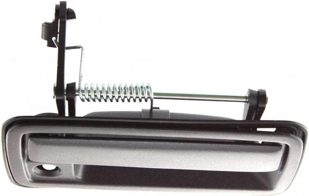 for GMC Sonoma Exterior Door Handle Front, Passenger Side Textured Black (1994-2004) | with Key Hole | Trim: SLE/SLS/SL | GM1311117 | 15202912