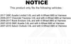 Mpulse Front ABS Wheel Speed Sensor SEN-2ABS3255 for Chevrolet Traverse GMC Acadia Buick Enclave Saturn Outlook Limited W/Harness 3.6L with 4-Wheel
