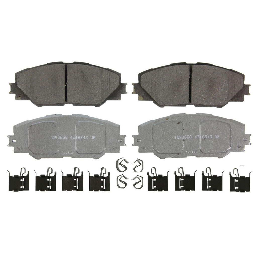 Front Disc Brake Pad Set for Mirai, Corolla Im, RAV4, Im, Tc+More (QC1211)