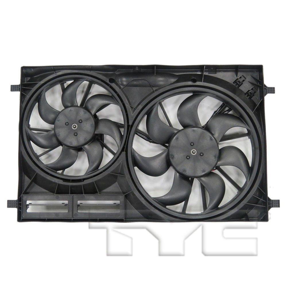 Dual Radiator and Condenser Fan Assembly