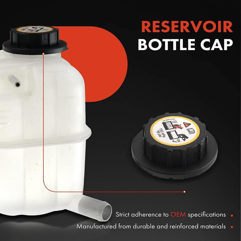 A-Premium Engine Coolant Overflow Recovery Reservoir Tank [W/Cap] Compatible with Ford Freestar 2004-2007, Windstar 1999-2003, Mercury Monterey 2004-2007, 3.0L 3.8L 3.9L 4.2L, Replace # XF2Z8A080AA
