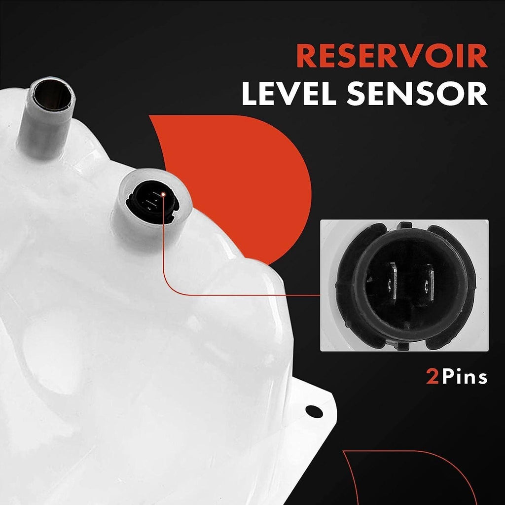 A-Premium Engine Coolant Overflow Recovery Reservoir Tank Compatible with Audi 100 Quattro 100 1992-1994, A6 Quattro A6 1995-1998, [2.8L] & S4 1992-1994, S6 1995, [2.2L], Replace# 4A0121403