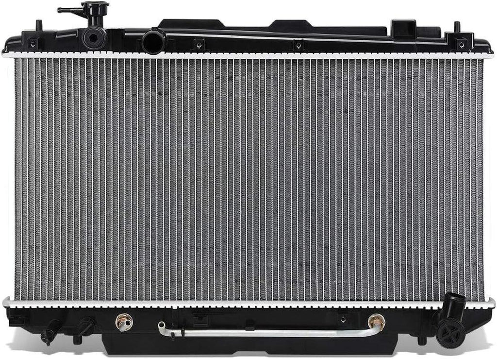 OEM-RA-2403 OE Style Bolt-On Aluminum Core Radiator Replacement Compatible with 01-05 Rav4 at MT, 29-7/16" W X 14-13/16" H X 1" D, 1-3/8" Inlet, 1-5/16" Outlet