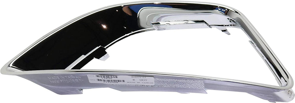 Evan Fischer Fog Light Trim Compatible with 2010-2012 Ford Fusion - FO1039139